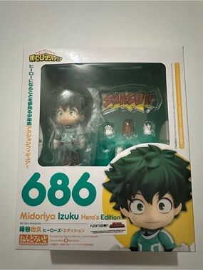 Nendoroid 686 My Hero Academia Midoriya Izuku Heroes Edition Action Figure NIB